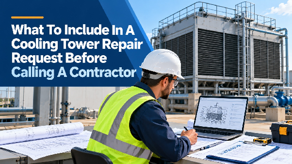What to Include in a Cooling Tower Repair Request Before Calling a Contractor