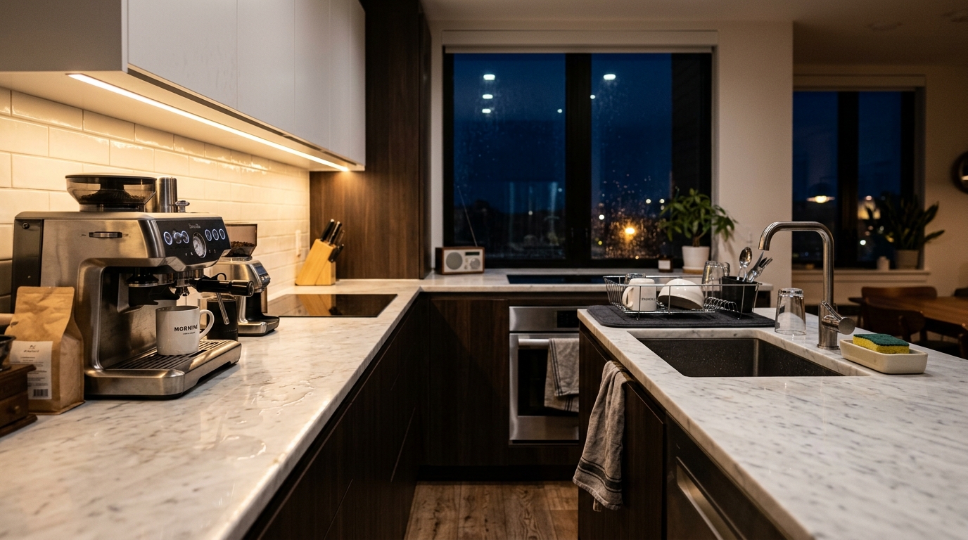 The End-of-Day Kitchen Reset Should Prepare the Room for Tomorrow